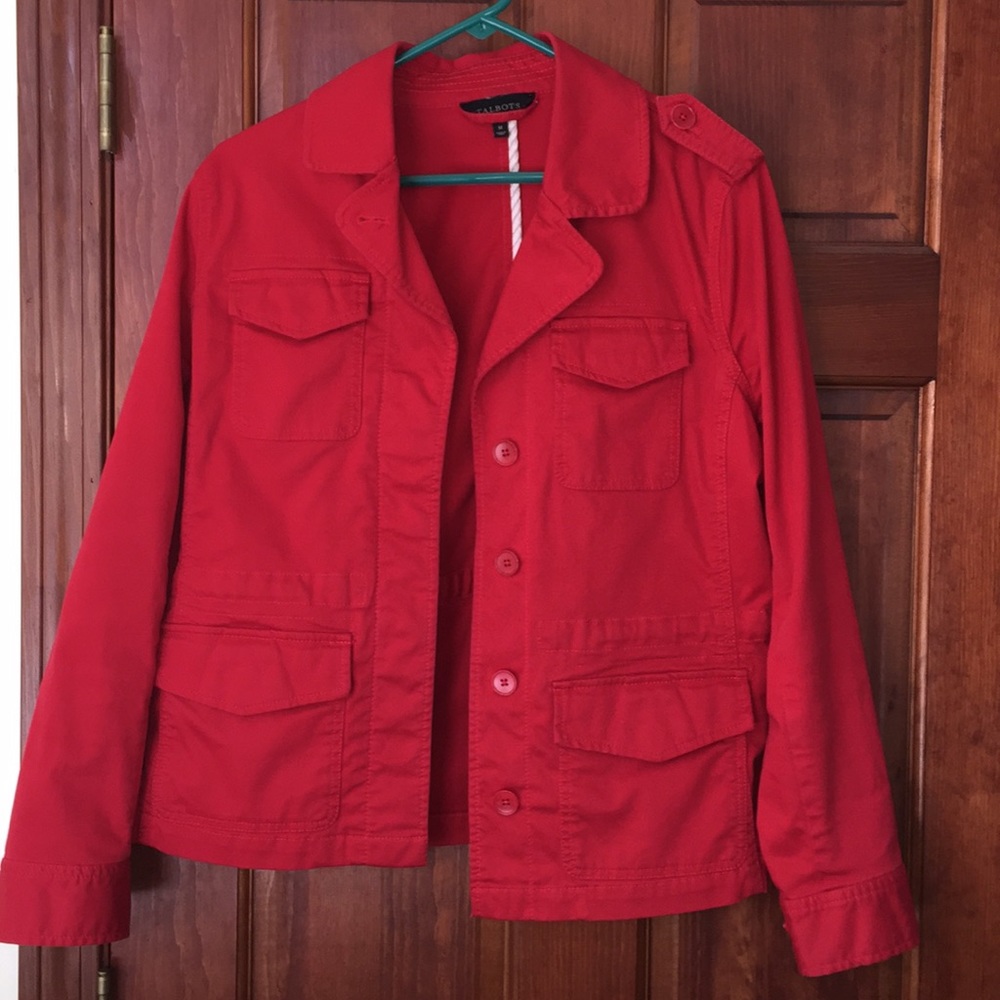 Talbots Red Jacket - image 1